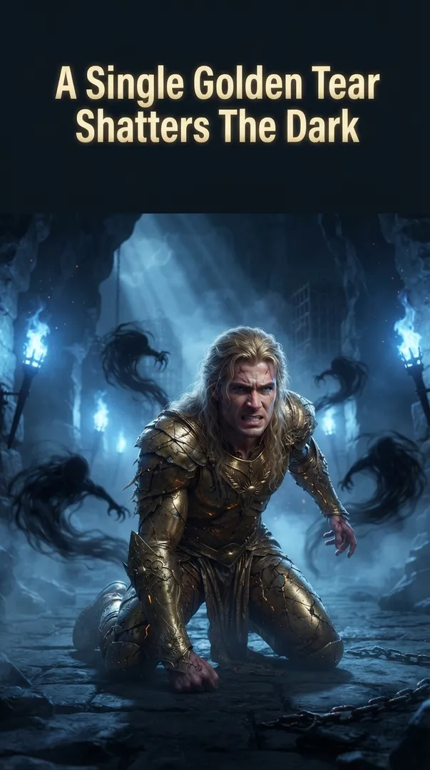 A Single Golden Tear Shatters The Dark