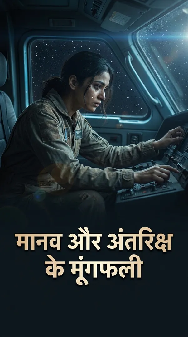 मानव और अंतरिक्ष के मूंगफली