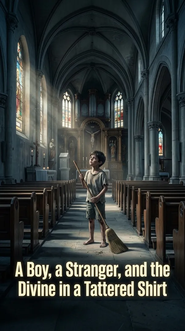 A Boy, a Stranger, and the Divine in a Tattered Shirt
