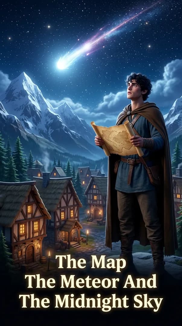 The Map The Meteor And The Midnight Sky