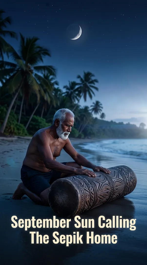 September Sun Calling The Sepik Home