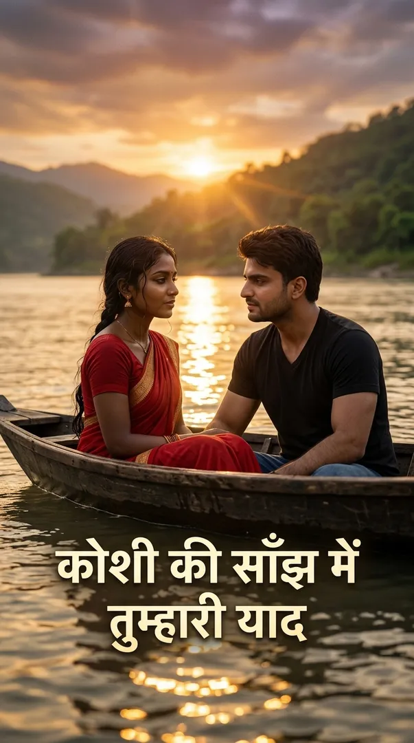 कोशी की साँझ में तुम्हारी याद