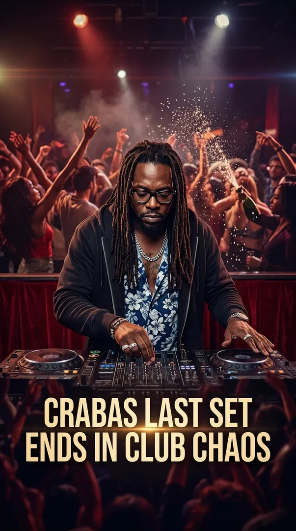 Crabas Last Set Ends In Club Chaos