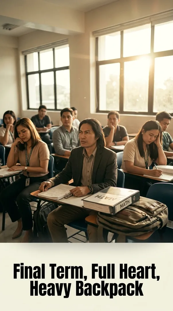 Final Term, Full Heart, Heavy Backpack