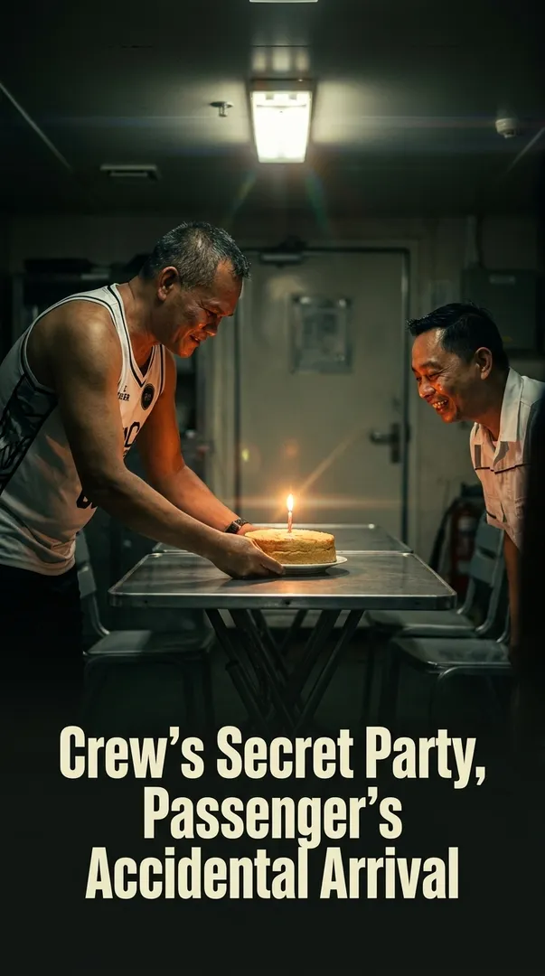 Crew's Secret Party, Passenger's Accidental Arrival