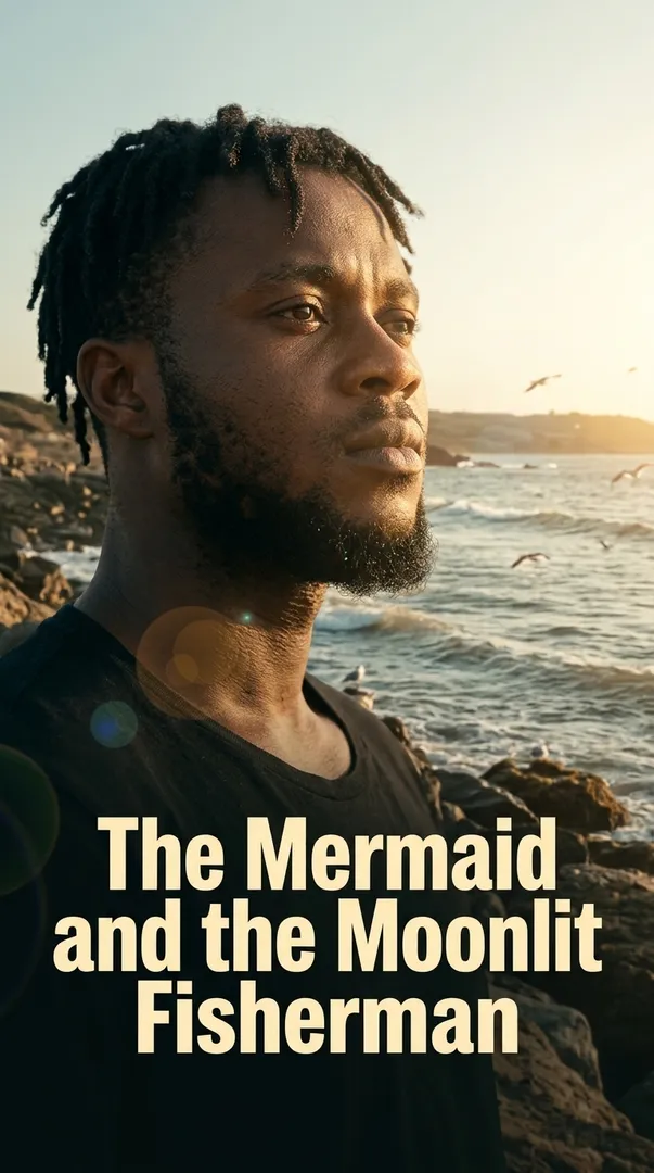The Mermaid and the Moonlit Fisherman