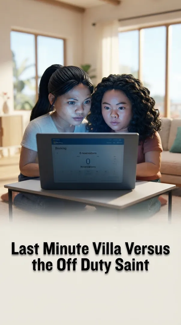 Last Minute Villa Versus the Off Duty Saint