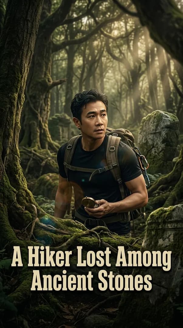 A Hiker Lost Among Ancient Stones