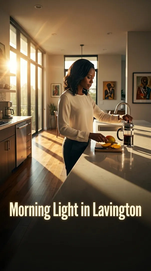 Morning Light in Lavington