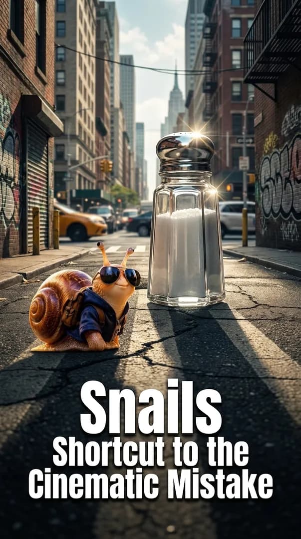 Snails Shortcut to the Cinematic Mistake