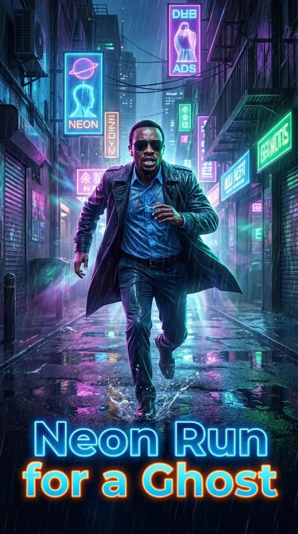 Neon Run for a Ghost