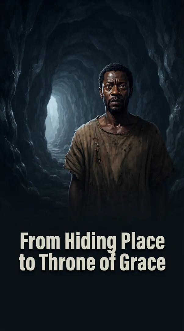 From Hiding Place to Throne of Grace