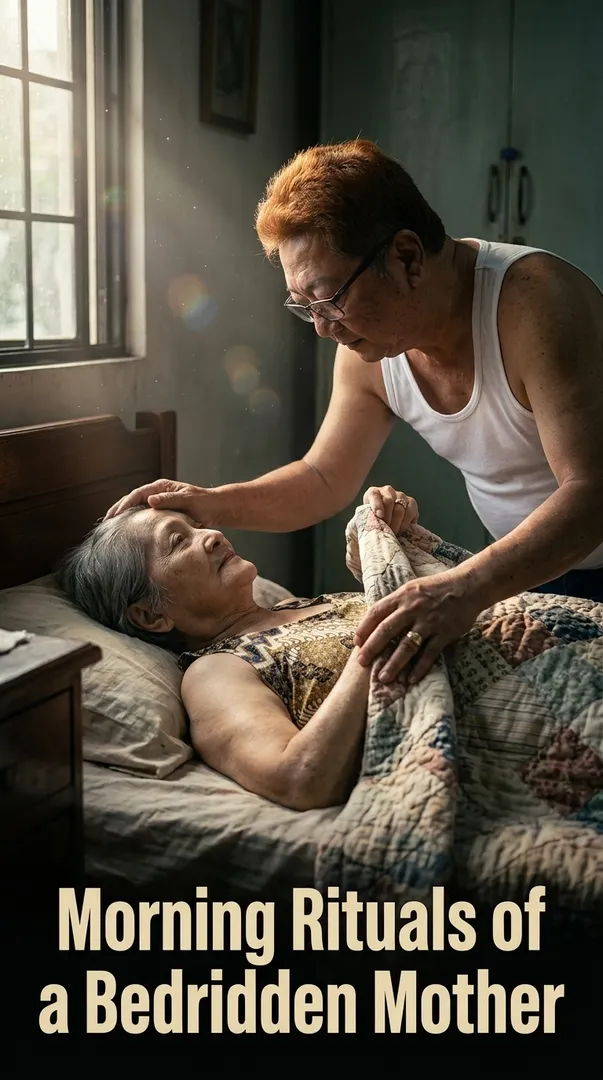 Morning Rituals of a Bedridden Mother