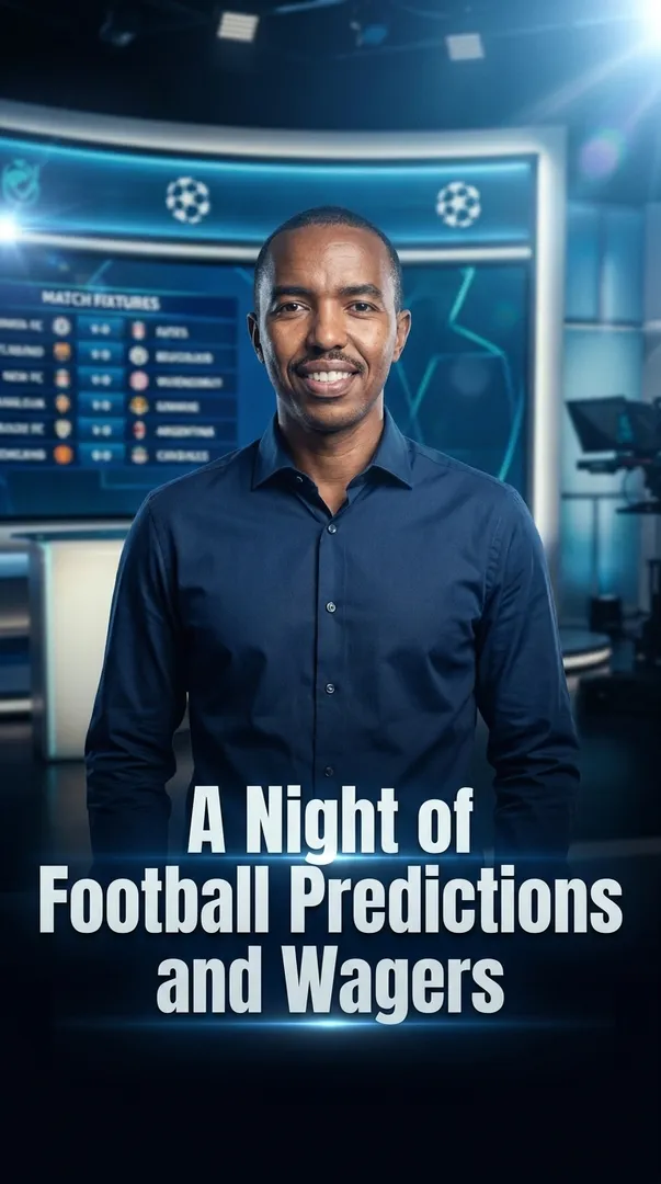 A Night of Football Predictions and Wagers