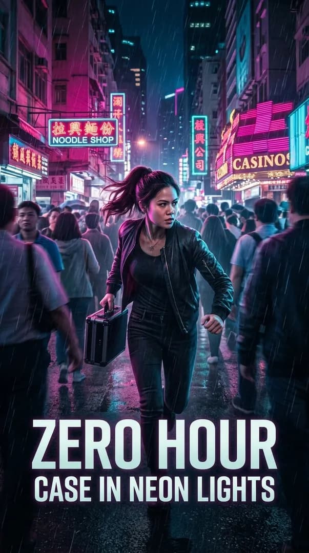 Zero Hour Case in Neon Lights