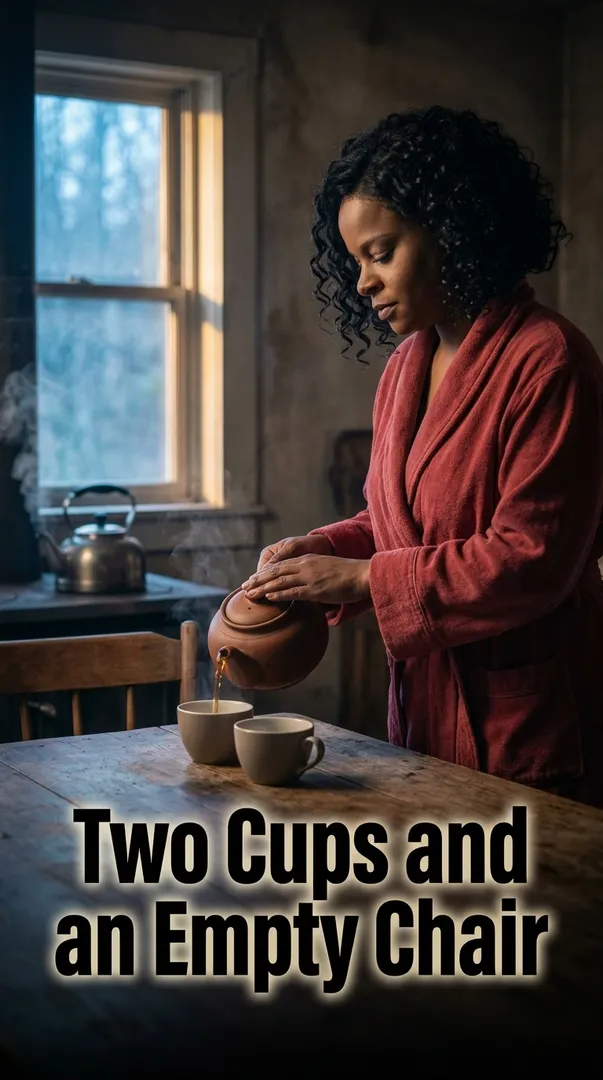 Two Cups and an Empty Chair
