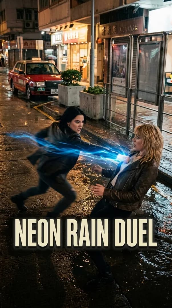 Neon Rain Duel