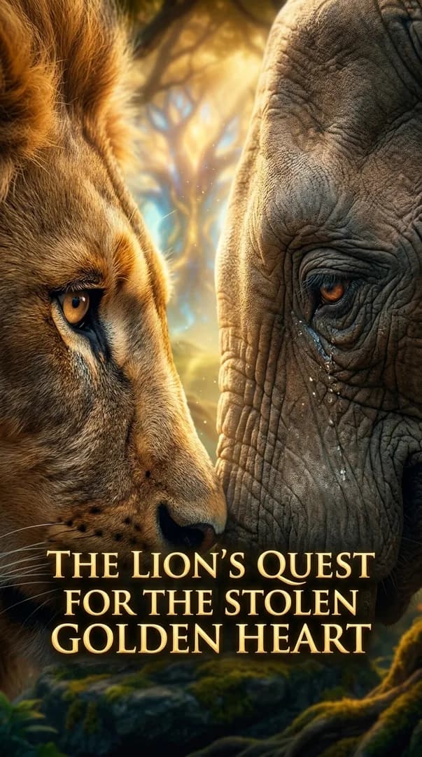 The Lion's Quest for the Stolen Golden Heart