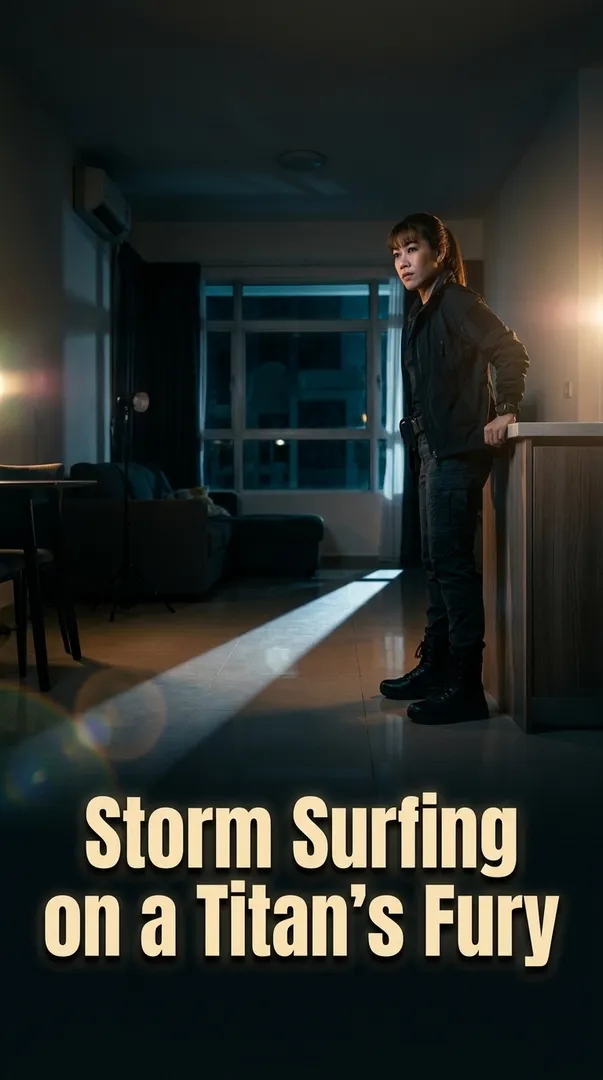 Storm Surfing on a Titan's Fury
