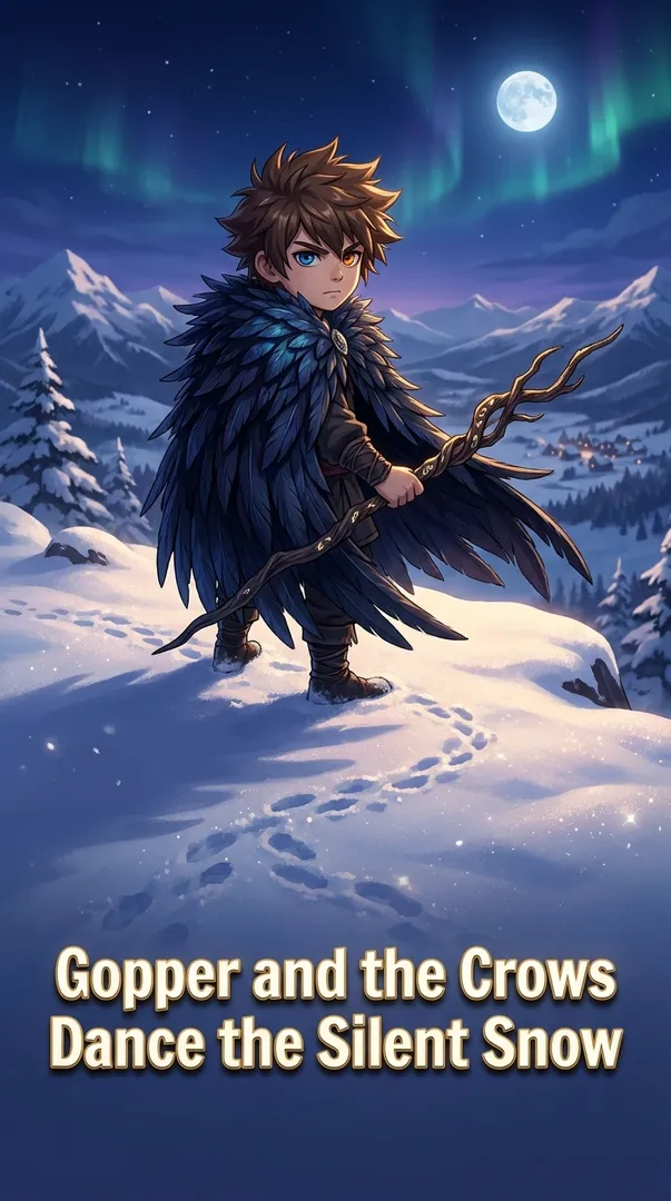Gopper and the Crows Dance the Silent Snow