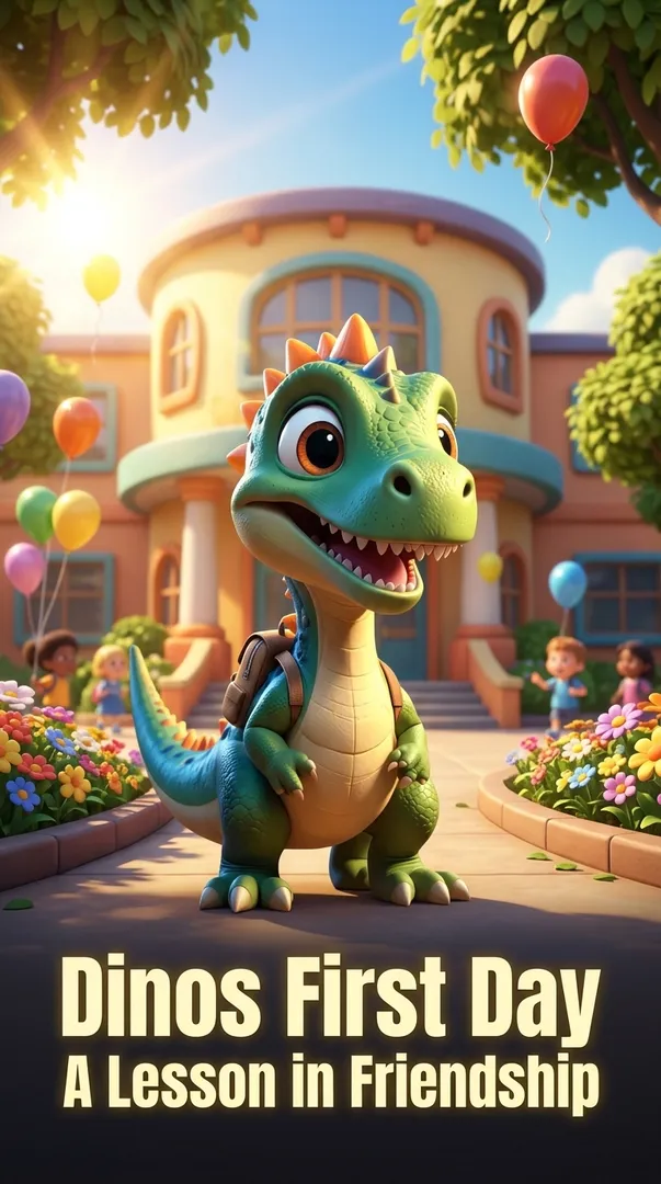 Dinos First Day A Lesson in Friendship