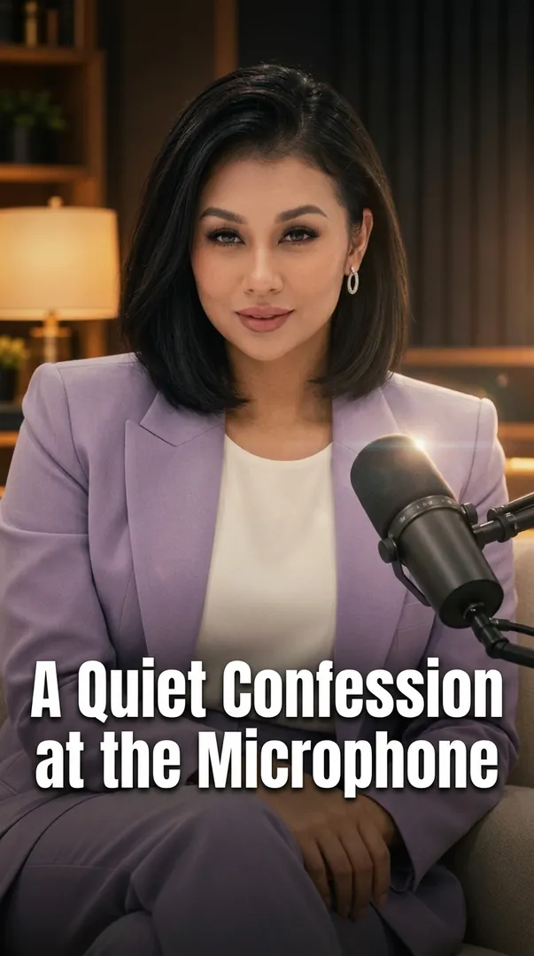 A Quiet Confession at the Microphone