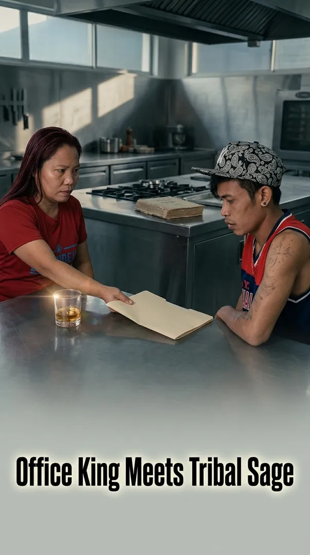 Office King Meets Tribal Sage