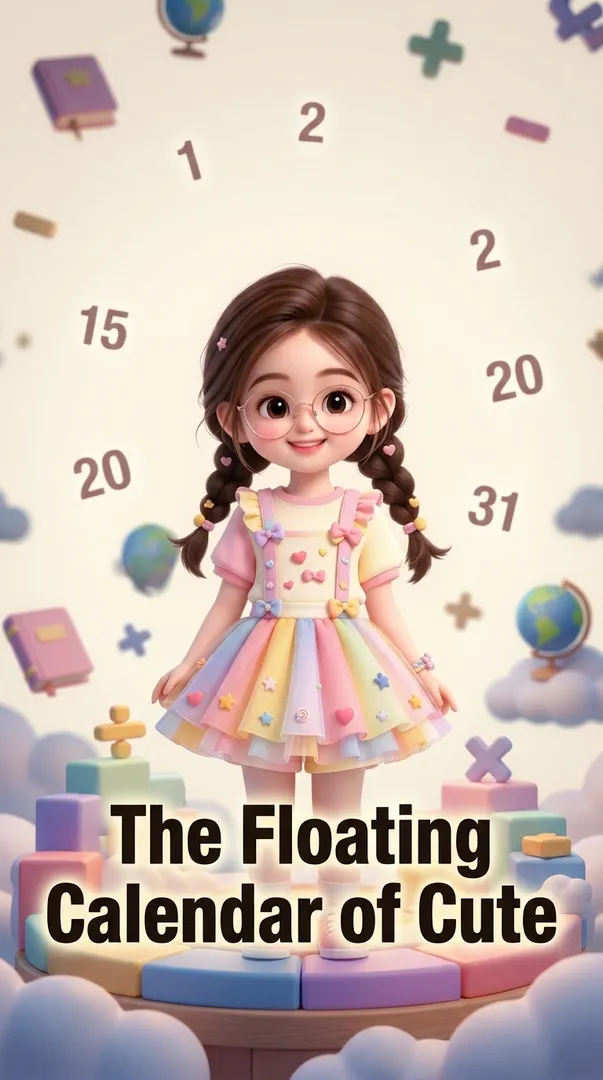 The Floating Calendar of Cute
