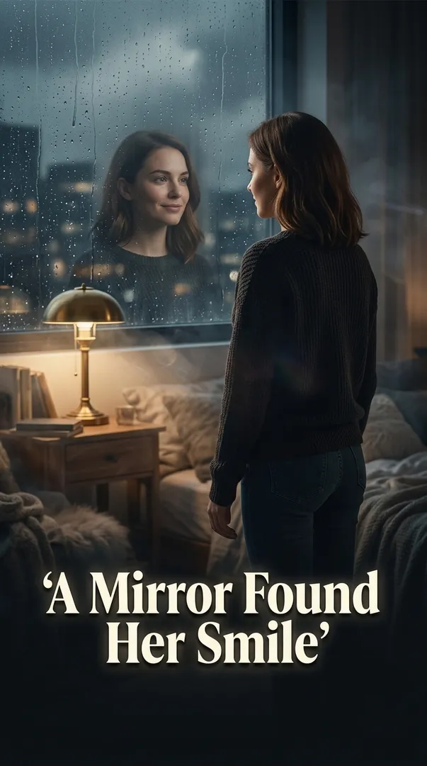 A Mirror Found Her Smile