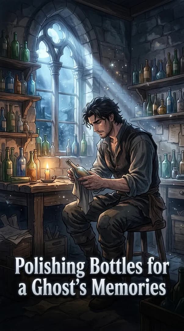 Polishing Bottles for a Ghost's Memories