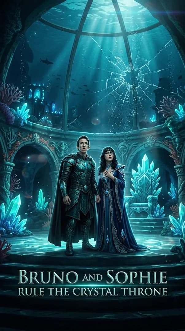 Bruno and Sophie Rule the Crystal Throne