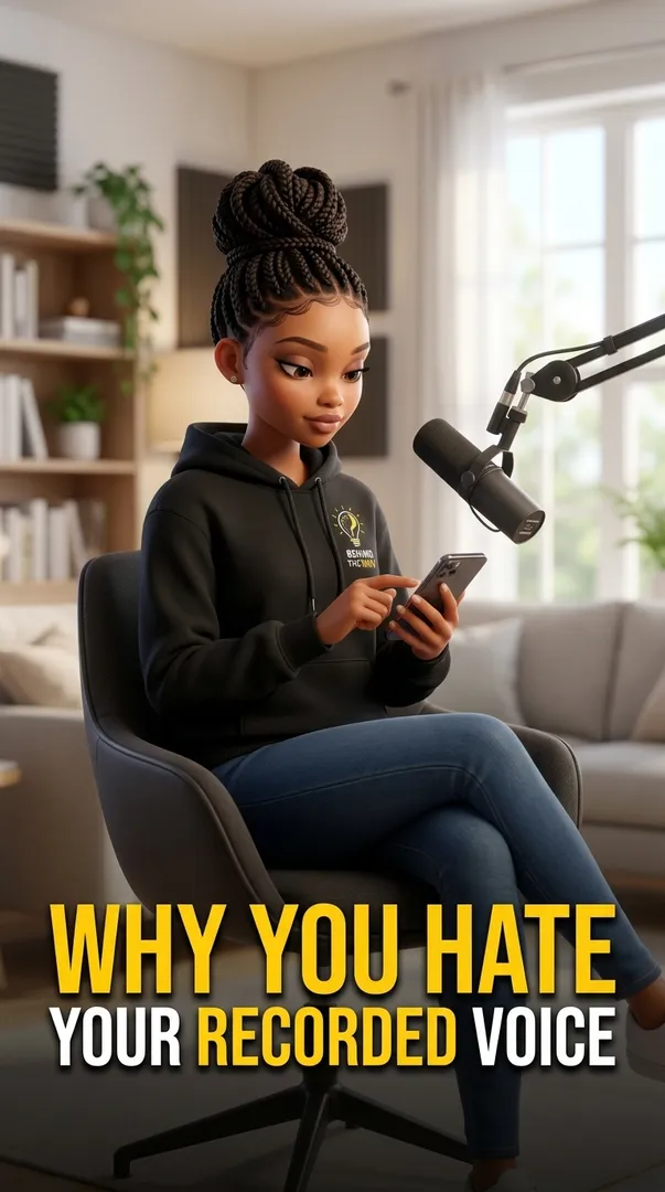 Why You Hate Your Recorded Voice