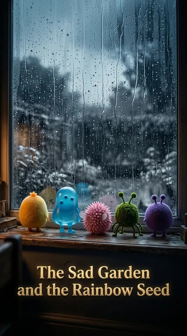 The Sad Garden and the Rainbow Seed