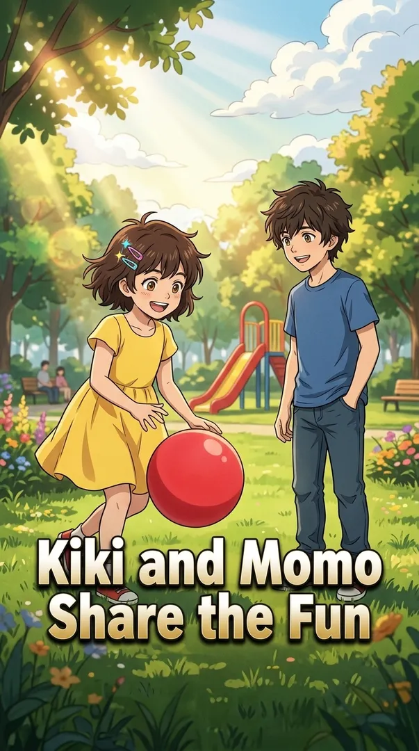 Kiki and Momo Share the Fun