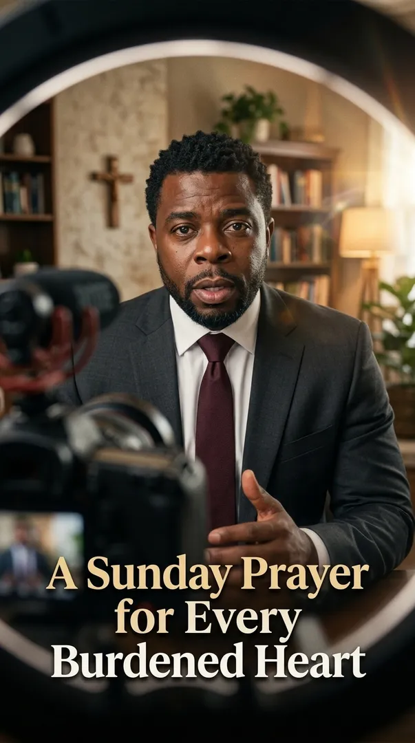 A Sunday Prayer for Every Burdened Heart