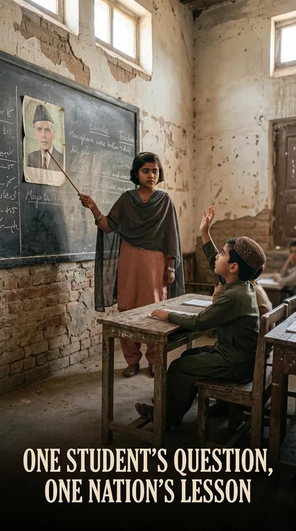 One Student's Question, One Nation's Lesson