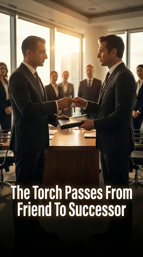 The Torch Passes From Friend To Successor