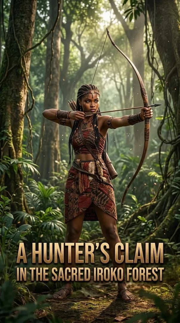 A Hunter's Claim In The Sacred Iroko Forest