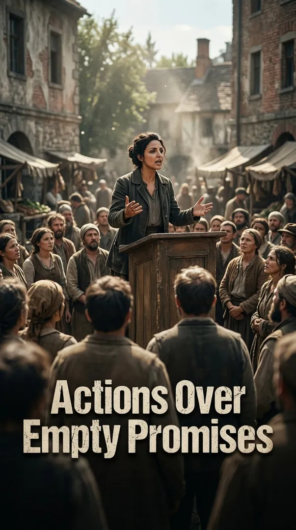 Actions Over Empty Promises
