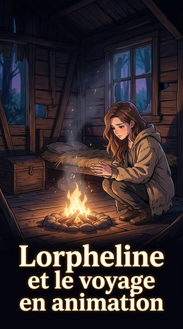 Lorpheline et le voyage en animation