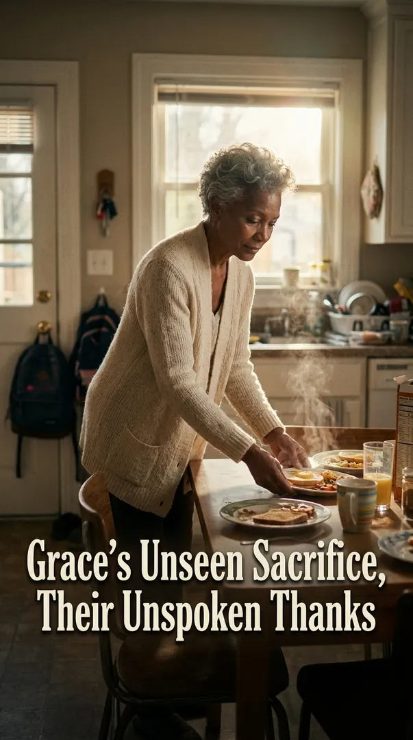 Grace's Unseen Sacrifice, Their Unspoken Thanks