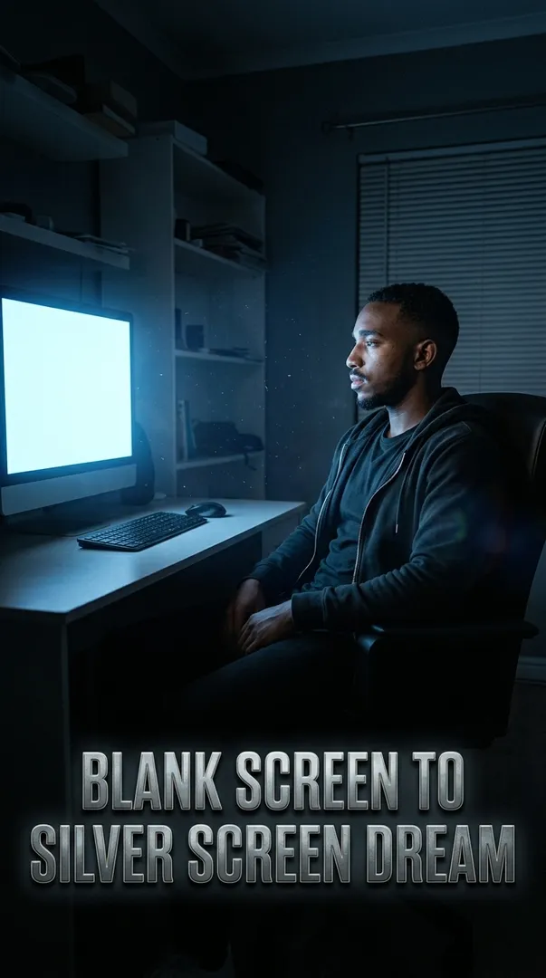Blank Screen to Silver Screen Dream