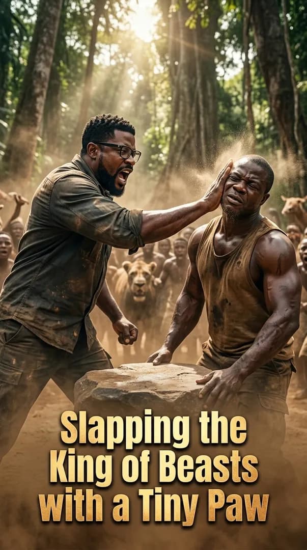 Slapping the King of Beasts with a Tiny Paw