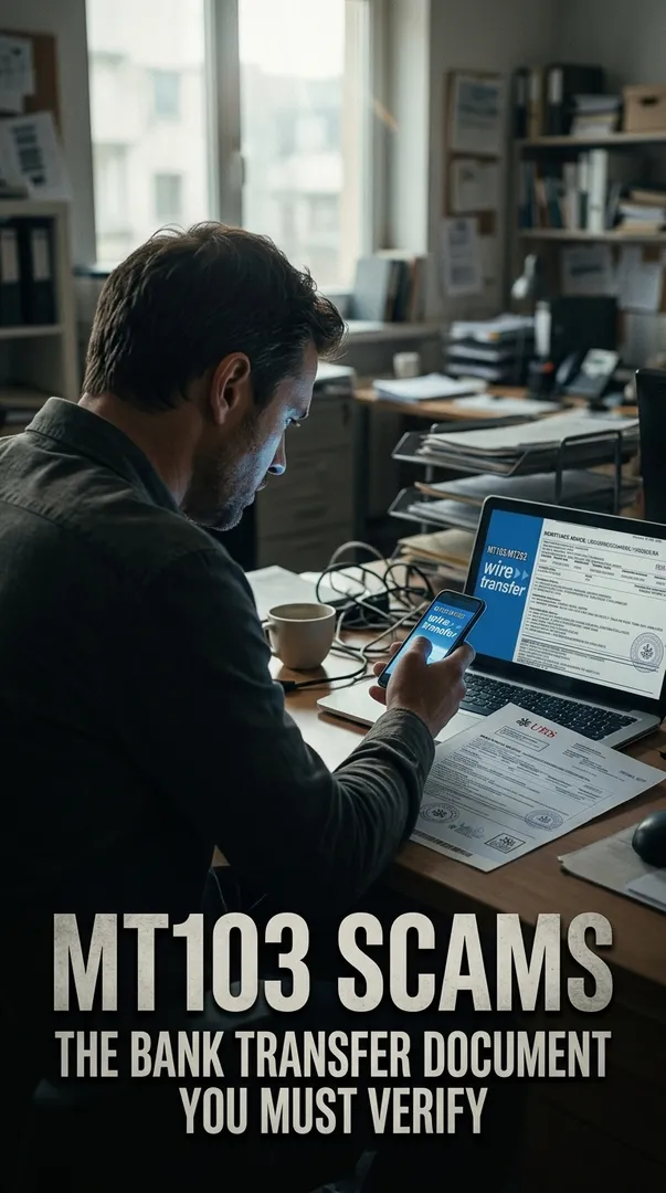 MT103 Scams The Bank Transfer Document You Must Verify