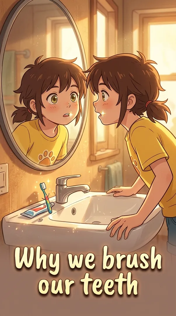Why we brush our teeth