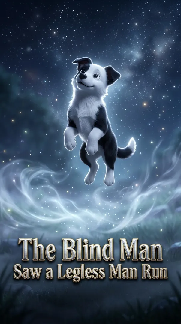 The Blind Man Saw a Legless Man Run