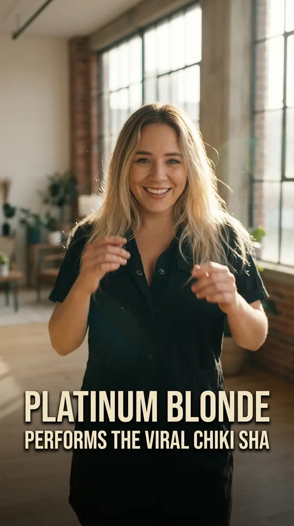 Platinum Blonde Performs the Viral Chiki Sha