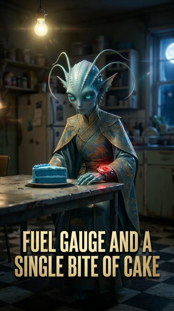 Fuel Gauge and a Single Bite of Cake