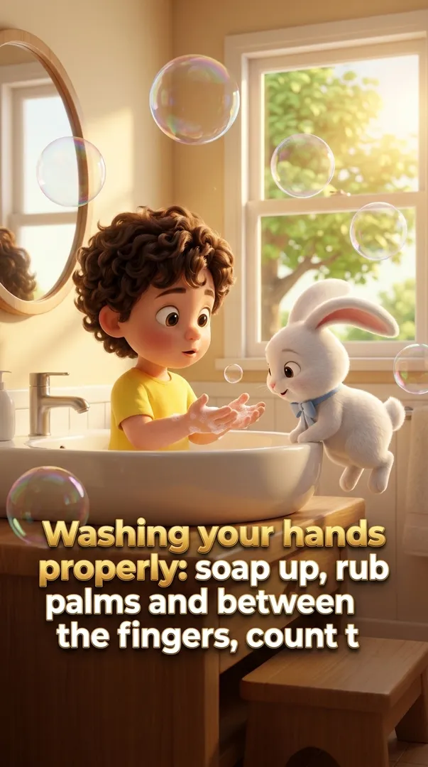 Washing your hands properly