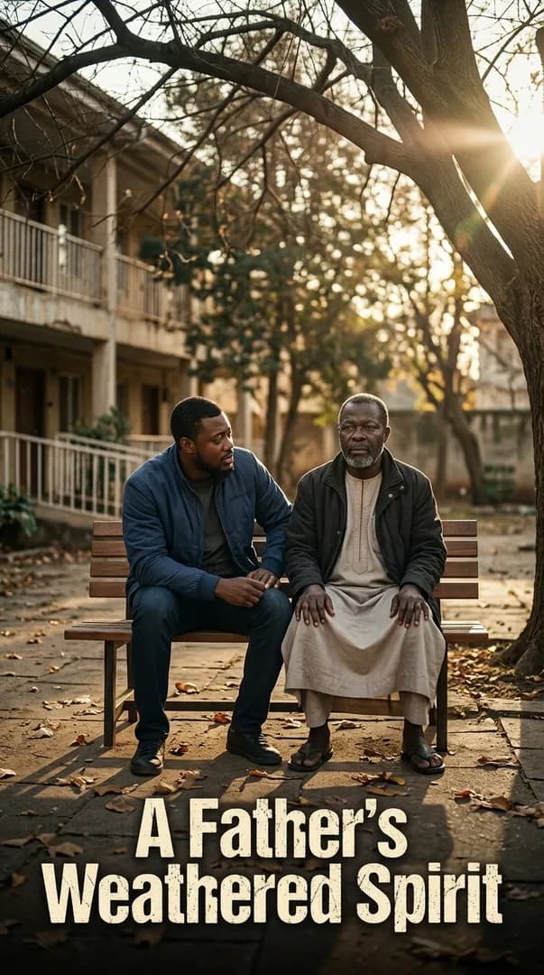 A Father's Weathered Spirit